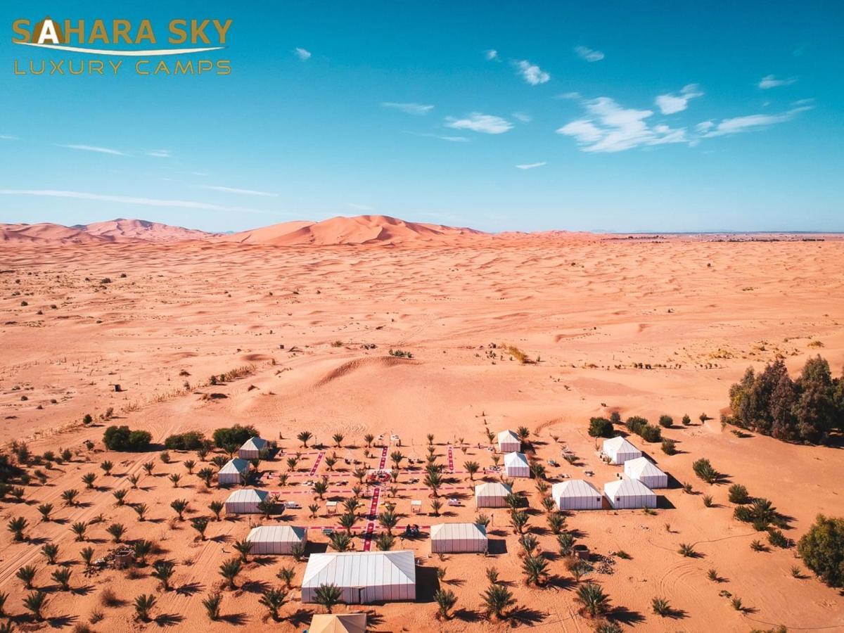 Sahara Sky Luxury Camp Hotel Merzouga Exterior photo